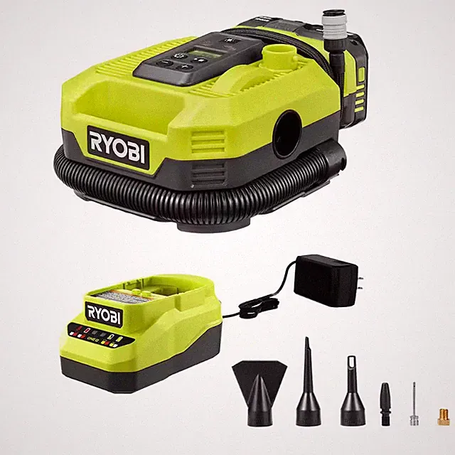 ONE+ 18V Dual Function Inflator Kit with 2.0Ah Battery and Charger