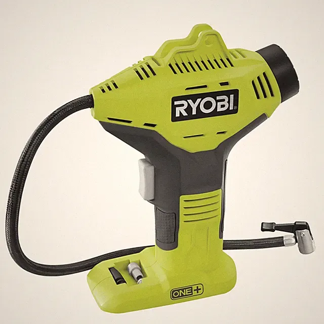 Ryobi R18PI-0 18V ONE+ Cordless High Pressure Inflator (Body Only) Single